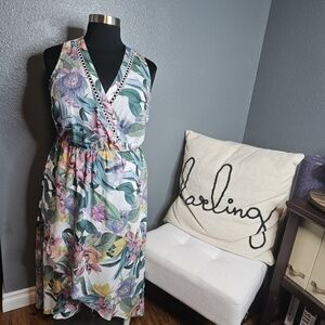 City chic floral dress size 16W